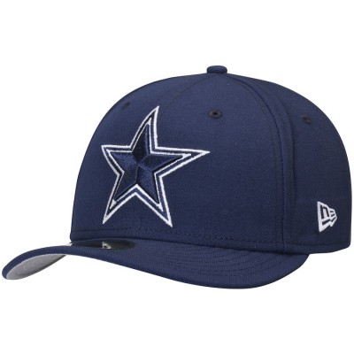 Men's Dallas Cowboys New Era Navy Omaha Low Profile 59FIFTY Fitted Hat 2524444
